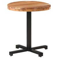 vidaXL kerek bisztróasztal 70 cm akácfa 7