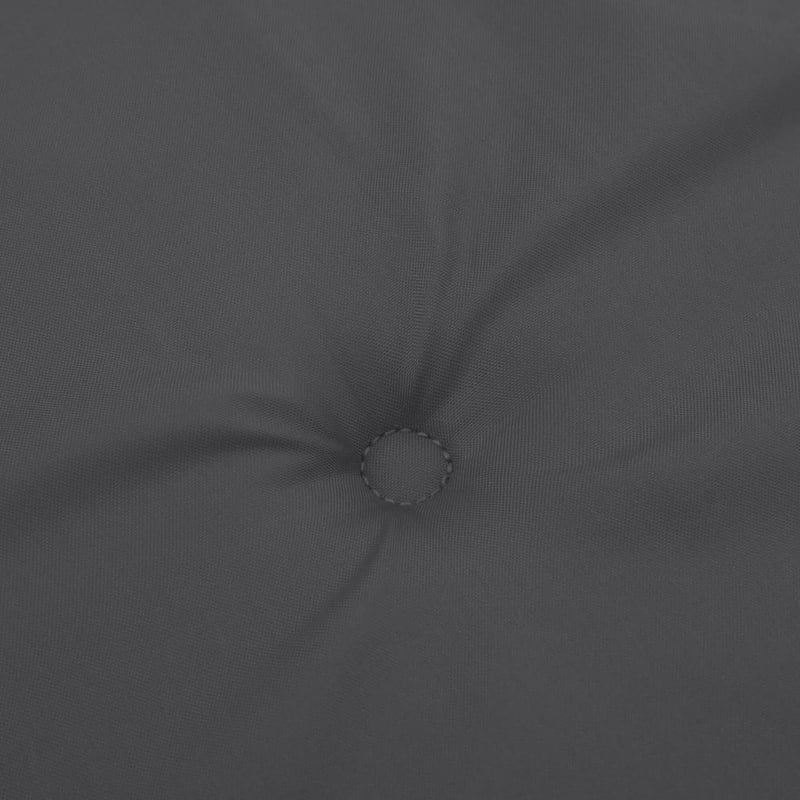 vidaXL kerti pad párna szett 2 db antracit 180x50x7 cm
