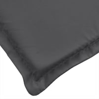 vidaXL kerti pad párna szett 2 db antracit 180x50x7 cm 8
