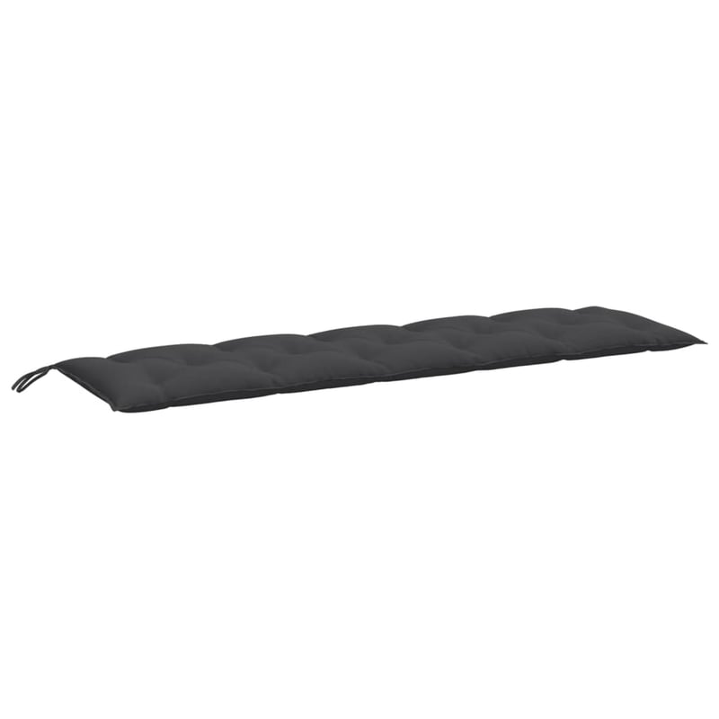 vidaXL kerti pad párna szett 2 db antracit 180x50x7 cm