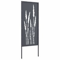 vidaXL Kertvédő vászon Antracit 50x140 cm Acél 5