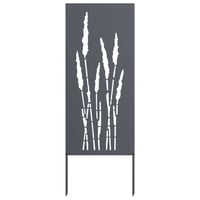 vidaXL Kertvédő vászon Antracit 50x140 cm Acél 1