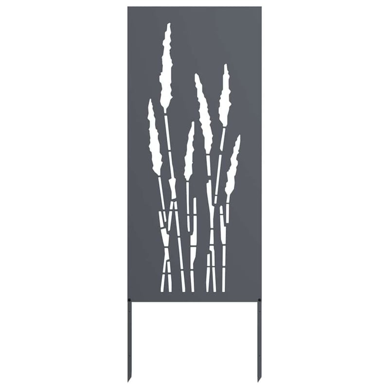 vidaXL Kertvédő vászon Antracit 50x140 cm Acél