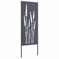 vidaXL Kertvédő vászon Antracit 50x140 cm Acél 4