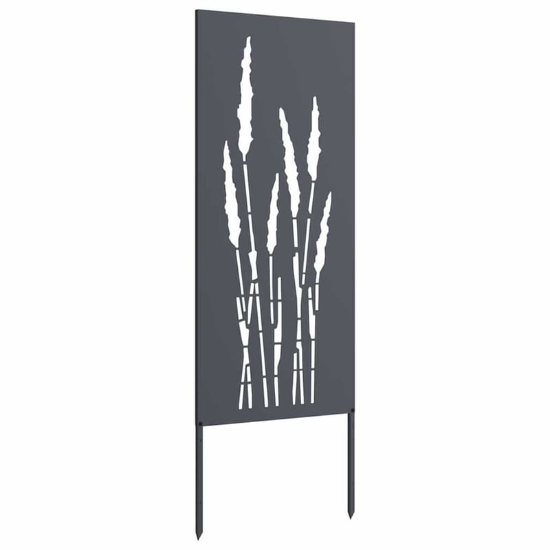 vidaXL Kertvédő vászon Antracit 50x140 cm Acél