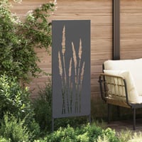 vidaXL Kertvédő vászon Antracit 50x140 cm Acél 3
