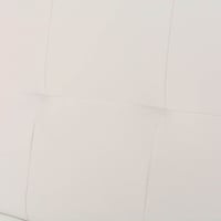 Canapea extensibilă vidaXL din piele ecologică, crem, reglabilă, cu două perne – pat de oaspeți extensibil pentru camera de zi 9