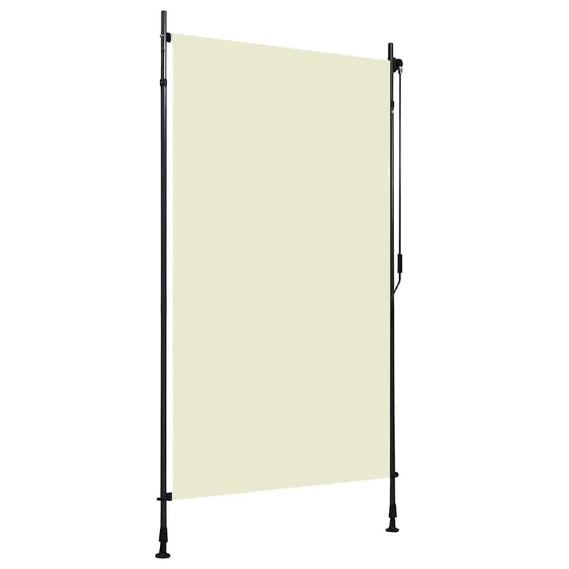 vidaXL krémszínű kültéri roló 120x270 cm