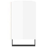 vidaXL Magasfényű Fehér Fürdőszobaszekrény 80x33x60 cm 7