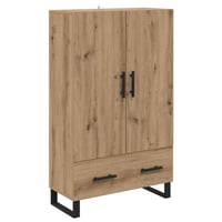vidaXL Magasfiú fiókkal Artisan tölgy 69,5x30x115 cm 1