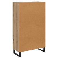vidaXL Magasfiú fiókkal Artisan tölgy 69,5x30x115 cm 8