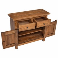 vidaXL mahagóni fa komód 75x30x65 cm tömör fából 5