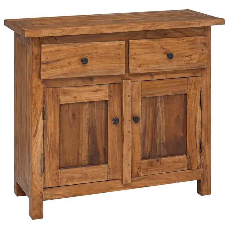 vidaXL mahagóni fa komód 75x30x65 cm tömör fából