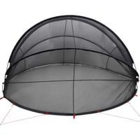 vidaXL Medence kupola fekete 405x405x192 cm 8