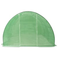 vidaXL melegház 13,5 m² 450x300x200 cm üvegház 6