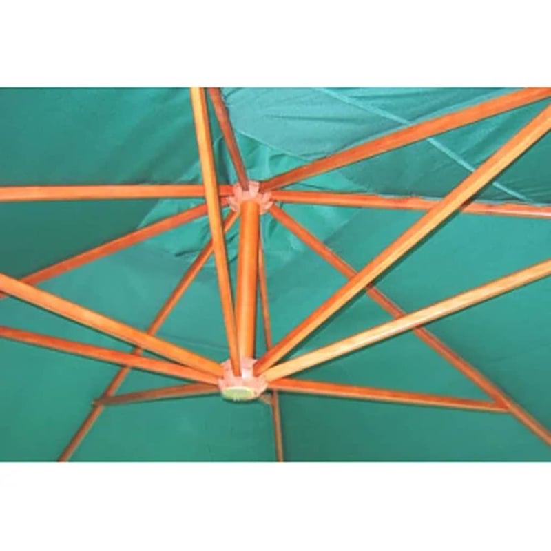 vidaXL Melia zöld lebegő napernyő 300x400 cm