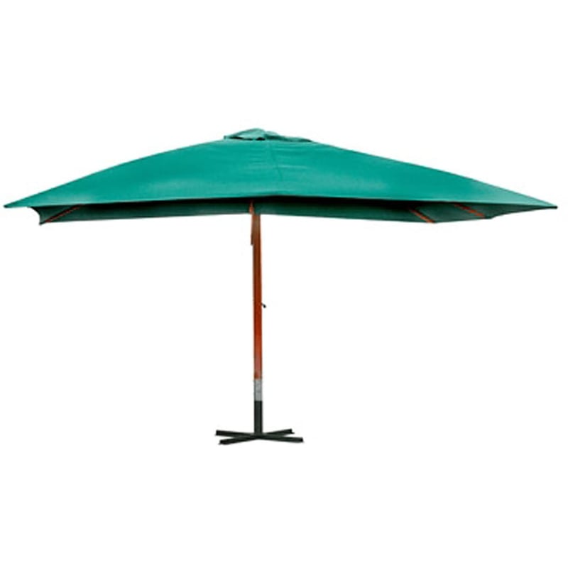 vidaXL Melia zöld lebegő napernyő 300x400 cm