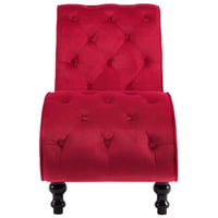 vidaXL piros bársony kanapé modern nappalihoz 3