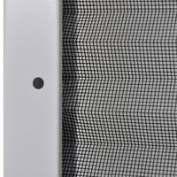 vidaXL Pliszé Ablak Szúnyogháló Alumínium 80x100 cm 6