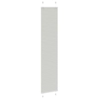 vidaXL pliszírozott redőny világosszürke 45x200 cm 3