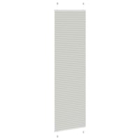vidaXL pliszírozott redőny világosszürke 65x200 cm 4