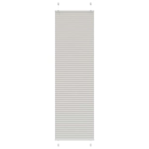 vidaXL plisirane rolete - svijetlosive - 65x200 cm
