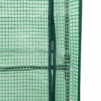 vidaXL rattan hatású magaságyás üvegháztakaróval 160x40x153cm 8