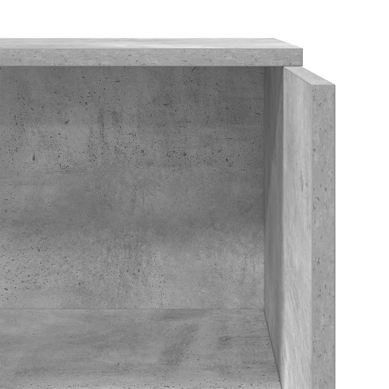 vidaXL recepciós pult betonszürke 55x50x103,5 cm szerelt