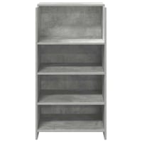 vidaXL recepciós pult betonszürke 55x50x103,5 cm szerelt 5
