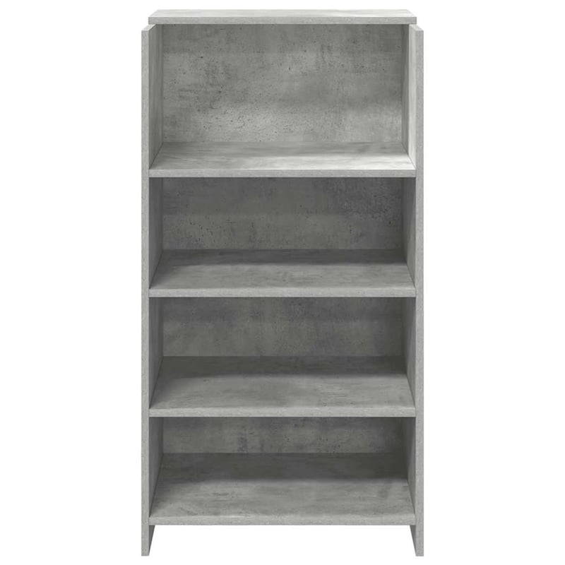 vidaXL recepciós pult betonszürke 55x50x103,5 cm szerelt