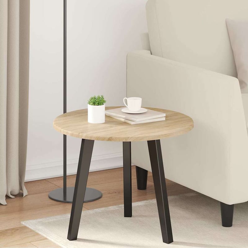 vidaXL Sonoma tölgy asztallap kerek 50 cm átmérő