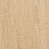 vidaXL Sonoma-Tölgy Komód 100x33x75 cm Fa Hatású 10