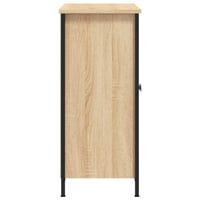vidaXL Sonoma-Tölgy Komód 100x33x75 cm Fa Hatású 7