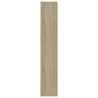 vidaXL Sonoma tölgy könyvszekrény 60x30x166 cm térelválasztó 4