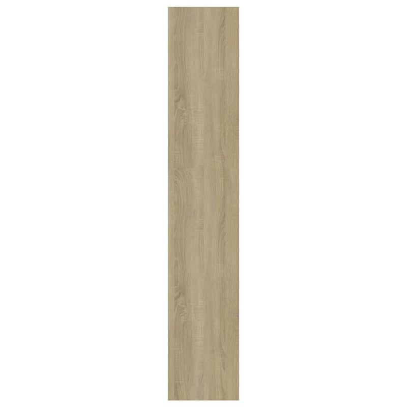 vidaXL Sonoma tölgy könyvszekrény 60x30x166 cm térelválasztó