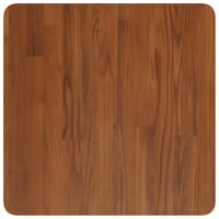 vidaXL Sötétbarna Tömör Tölgyfa Asztallap 50x50cm Négyzet 2