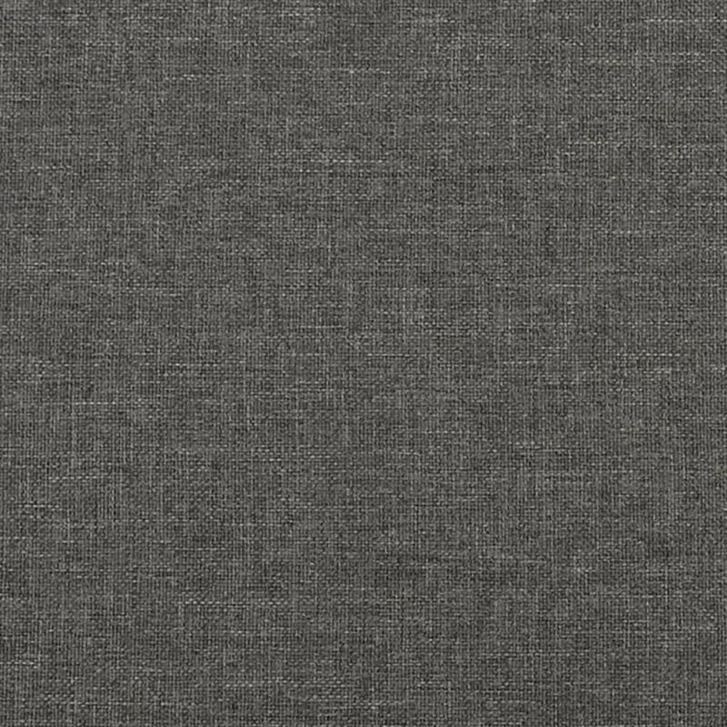vidaXL sötétszürke szövet ágykeret 140x190 cm matrac nélkül