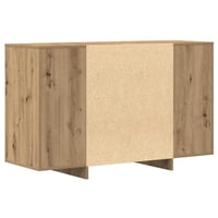 vidaXL Artisan tölgy színű szerelt fa széf 120 x 41 x 75 cm méretű biztonsági tároló szekrény otthonra 8