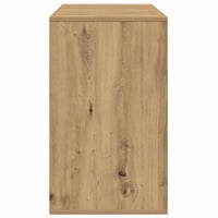 vidaXL Artisan tölgy színű szerelt fa széf 120 x 41 x 75 cm méretű biztonsági tároló szekrény otthonra 7