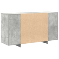 Seif de siguranță ignifug vidaXL, gri beton, 135x41x75 cm, din lemn prelucrat — fără accesorii, deteriorat și utilizat (stare: vezi a doua imagine) 11
