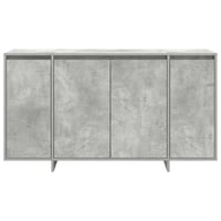 Seif de siguranță ignifug vidaXL, gri beton, 135x41x75 cm, din lemn prelucrat — fără accesorii, deteriorat și utilizat (stare: vezi a doua imagine) 9