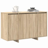 vidaXL Széf Sonoma Tölgy Színben 120x41x75 cm Szerelt Fa Értéktároló Szekrény Otthoni Biztonságos Tároláshoz 3