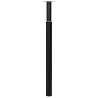 vidaXL teleszkópos asztalláb 710-1100 mm fekete 2 db 3
