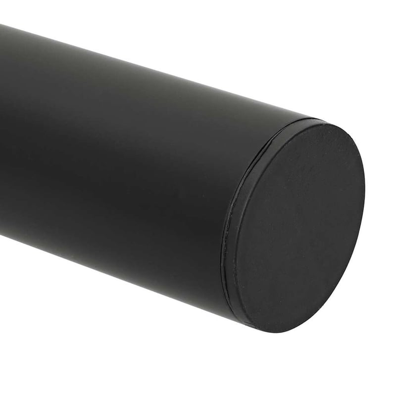 vidaXL teleszkópos asztalláb 710-1100 mm fekete 2 db
