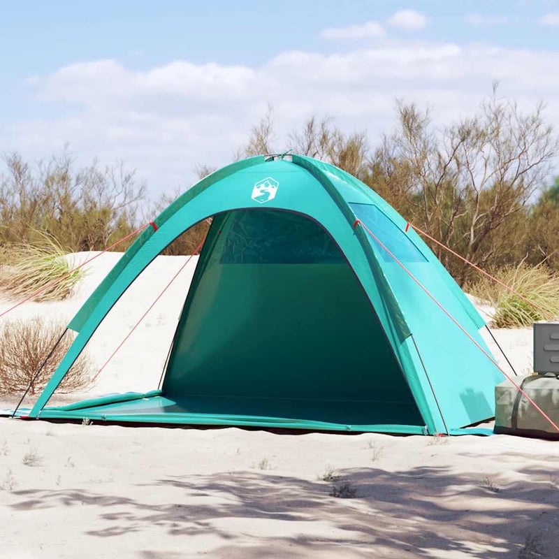 vidaXL tengerzöld vízálló strandsátor UV védelemmel