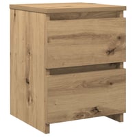 vidaXL Tölgy Éjjeliszekrény 30x30x40 cm - 2 db Szerelt Fa 5