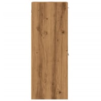 vidaXL tölgy fürdőszobaszekrény 30x30x80 cm fali függő 6