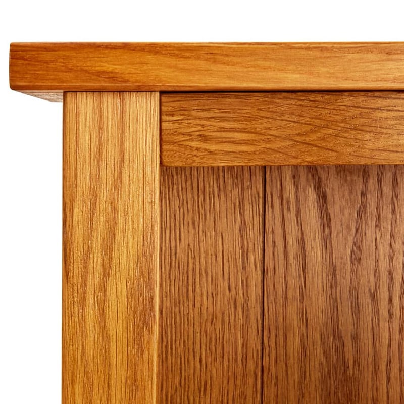 vidaXL Tölgy Könyvszekrény 7 Polcos 60x22x200 cm Masszív Fa