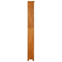 vidaXL Tölgy Könyvszekrény 7 Polcos 60x22x200 cm Masszív Fa 3