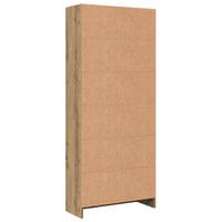 vidaXL Tölgy Szerelt Fa Könyvespolc 60x24x143 cm 5
